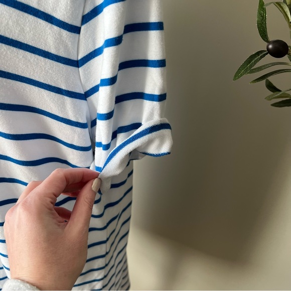 Candace Cameron Bure Striped French
Terry T-Shirt Dress - Picture 3 of 7